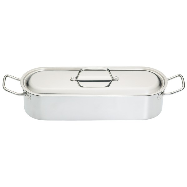 Fish Kettle With Rack S/S 45cm Long