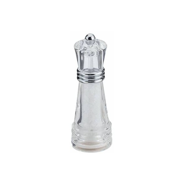 Pepper Or Salt Mill Ceramic Gear Acrylic 15cm