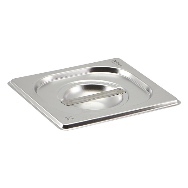 Gastronorm Food Pan Lid S/S GN1/6