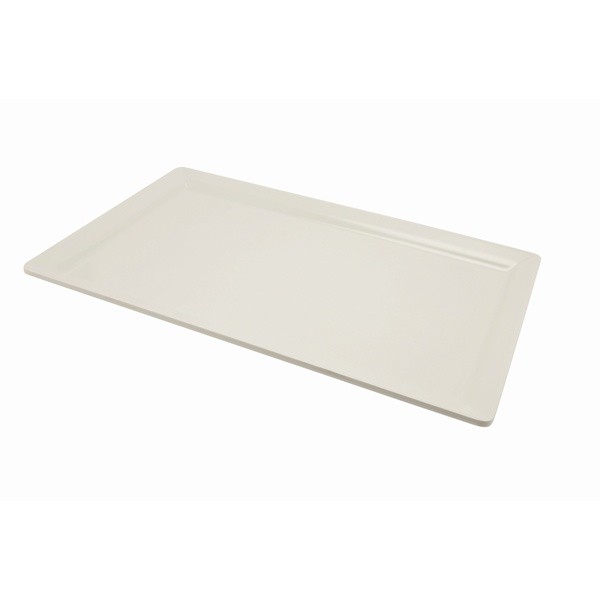 Melamine Platter GN 1/1 53cm X 32cm White