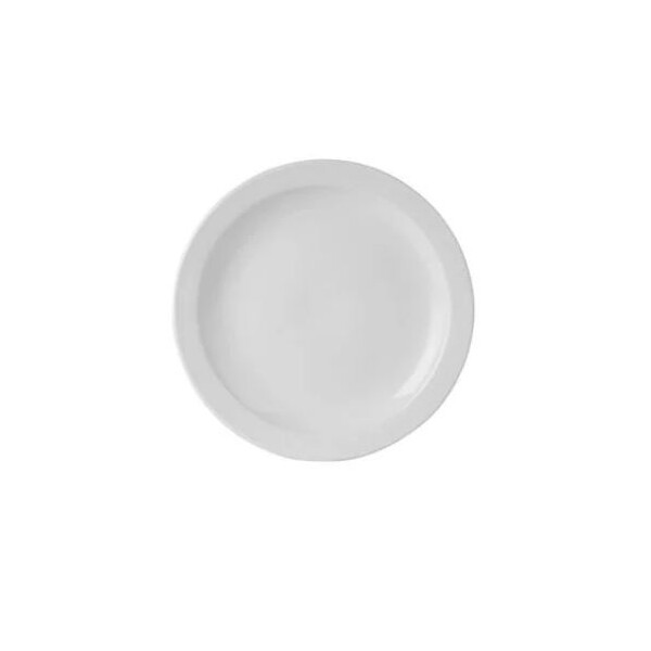 Simply White Porcelain Narrow Rim Plate 16.5cm (Box Of 6)