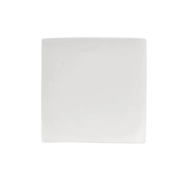 Simply White Porcelain Square Plate 20.5cm (Box Of 6)