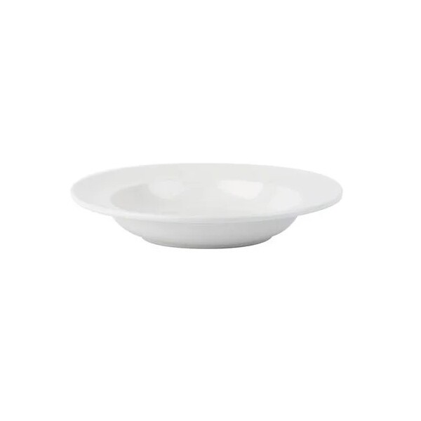Simply White Porcelain Soup Plate 23cm (Box Of 6)
