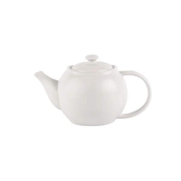 Simply White Porcelain Teapot 40cl / 14oz (Box Of 4)