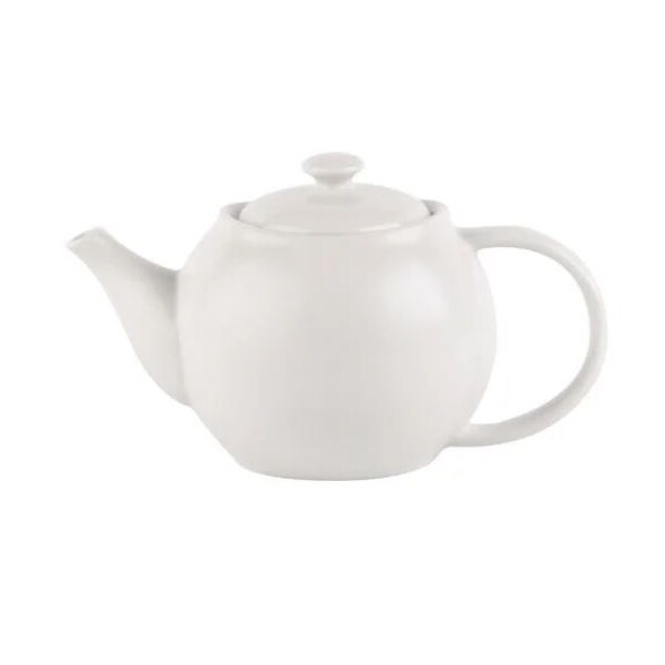 Simply White Porcelain Teapot 74cl / 25oz (Box Of 4)