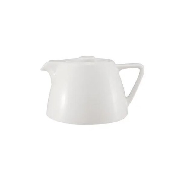 Simply White Porcelain Conic Teapot 40cl / 14oz (Box Of 4)