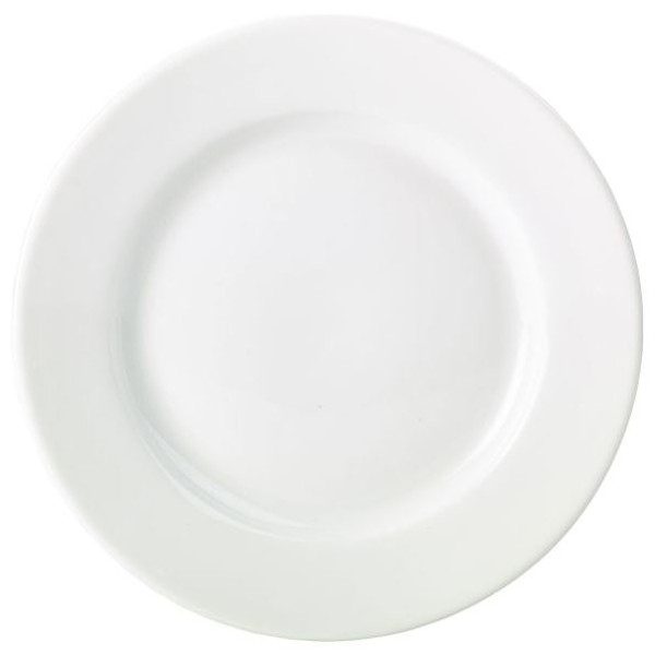 Genware Porcelain Classic Plate 17cm (Box of 6)