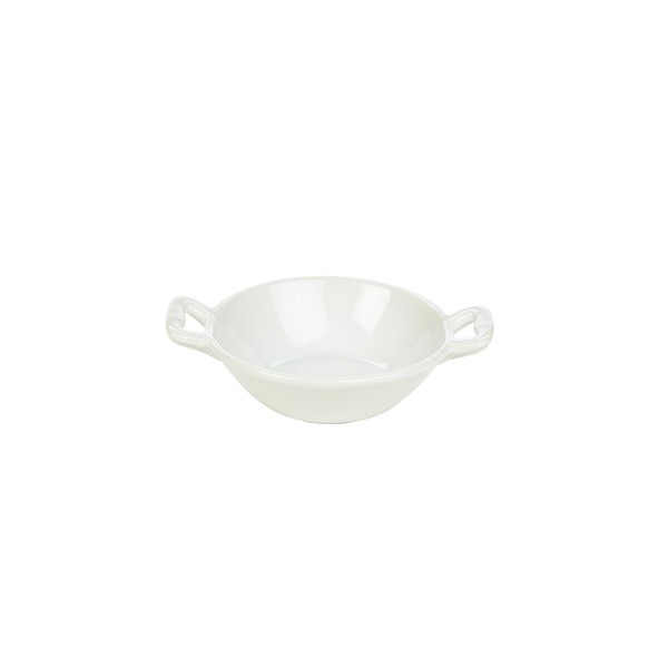 Genware Porcelain Miniature Casserole Dish 13cm x 10cm x 3.5cm (Box of 6)