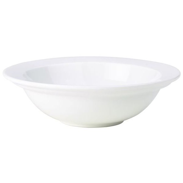 Genware Porcelain Rimmed Oatmeal Bowl 16cm (Box of 6)