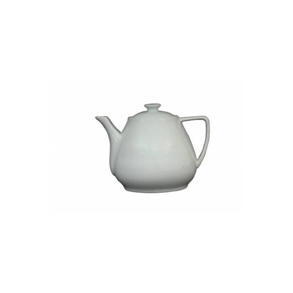 Genware Porcelain Contemporary Teapot 92cl / 32.3oz (Box of 6)