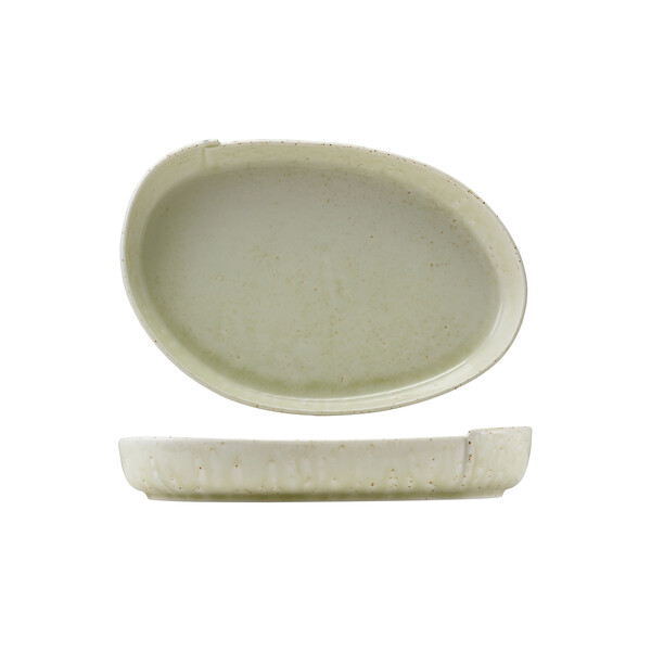 Kozo Porcelain Shiro Oval Plate 28cm (Box of 6)