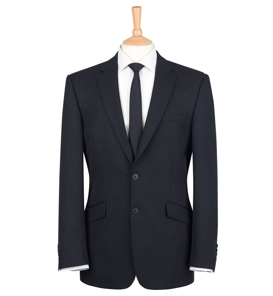 Gents Suit Jacket Polyester Black