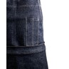 Work Range Bib / Waist Combination Apron Denim 87cm X 84cm With Pen Pocket & 1 Hip Pocket + Cloth Loop