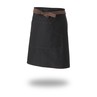 Work Range Waist Apron Poly/Cotton With 1 Middle Pocket 75cm X 52cm Black