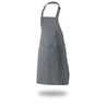 Bib Apron 28" X 33" Poly/Cotton Self Adjustable Neck Band With Pocket