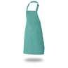 Bib Apron 28" X 33" Poly/Cotton Self Adjustable Neck Band With Pocket