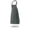 Bib Apron 28" X 33" Poly/Cotton Self Adjustable Neck Band With Pocket