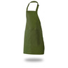 Bib Apron 28" X 33" Poly/Cotton Self Adjustable Neck Band With Pocket