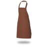 Bib Apron 34" X 33" Poly/Cotton Self Adjustable Neck Band With Pocket