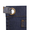 Waxed Look Denim Bib Apron 28" X 34"