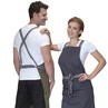 Cross Over Back Bib Apron Poly/Cotton DP130