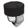 Skull Cap Poly/Cotton With Hair Net Snood