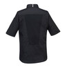 AirBack Pro Chefs JACKET **Short Sleeves** Black