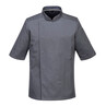 AirBack Pro Chefs JACKET **Short Sleeves** Grey