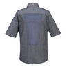 AirBack Pro Chefs JACKET **Short Sleeves** Grey