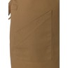 Le Chef DE109T Crossover Bib Apron Khaki Canvas