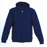 Hooded Sweatshirt Full Zip Poly/Cotton