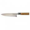 Katana Flame Olive Wood Handled Chefs Knife 20cm (KFO-17)