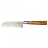 Katana Flame Olive Wood Handled Santoku Knife 12cm (KFO-01)