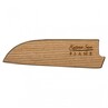 Katana Flame Olive Wood Handled Santoku Knife 12cm (KFO-01)