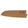 Katana Flame Olive Wood Handled Santoku Knife 18cm (KFO-02)