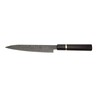 Katana Saya Smoke Ebony Wood Handled Carving Knife 20cm (KSM-15)