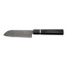Katana Saya Smoke Ebony Wood Handled Santoku Knife 12cm (KSM-01)