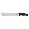 Smithfield 30cm Scimitar Steak Knife Black Samprene Handle