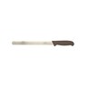 Smithfield 25cm Serrated Carver Coloured Samprene Handle