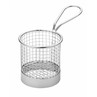 Mini Frying Basket Round Stainless Steel 7.5cm Dia