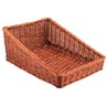 Wicker Display Basket Sloping Sides 46cm X 36cm X 20cm