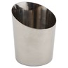 Stainless Steel Plain Angled Cone 9.5cm X 8.1cm / 11.6cm Dia