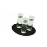 Non Slip Tray 28cm Dia Black