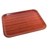 Tray Mahogany Finish 46cm X 34cm