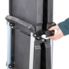 Folding Catering Trolley 3 Tier 45cm X 20cm X 106cm