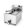 Hendi Mastercook Single Tank Electric Fryer 8Ltr - 30.5cm (w) X 51.5cm (d) X 35cm (h)