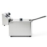 Hendi Single Tank Electric Fryer 4Ltr - 21.7cm (w) X 38cm (d) X 30cm (h)