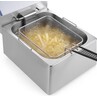 Hendi Single Tank Electric Fryer 4Ltr - 21.7cm (w) X 38cm (d) X 30cm (h)