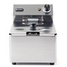 Hendi Single Tank Electric Fryer 6Ltr - 26.5cm (w) X 43cm (d) X 29cm (h)