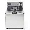 Hendi Single Tank Electric Fryer 8Ltr - 26.5cm (w) X 43cm (d) X 34.5cm (h)